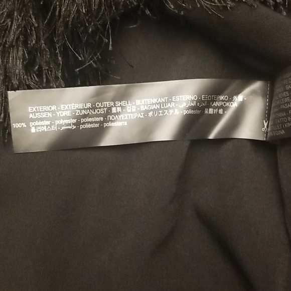 Zara black fringed skirt - Picture 9 of 9